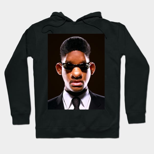 Men in Black Hoodie by Neiron_